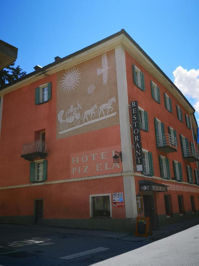 Hotel Piz Ela Bergün Exterior foto